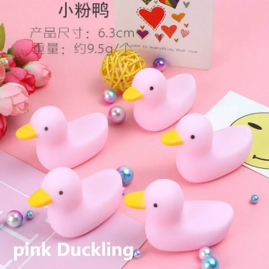 

1 Pcs Bath Cartoon Soft Sprouting Cute Pink Duckling Bath Bombs Mold Bathing Tool Accessories Creative Mold Playing in the Bath