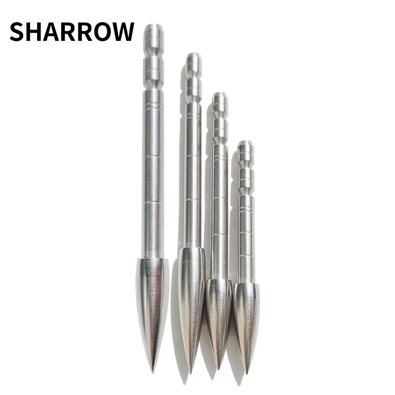

10pcs Silver Archery Arrow Broadhead 100 120 150 200 Grain Arrow Tips for 6.2mm Arrow Shaft Shooting Target Point Broadhead