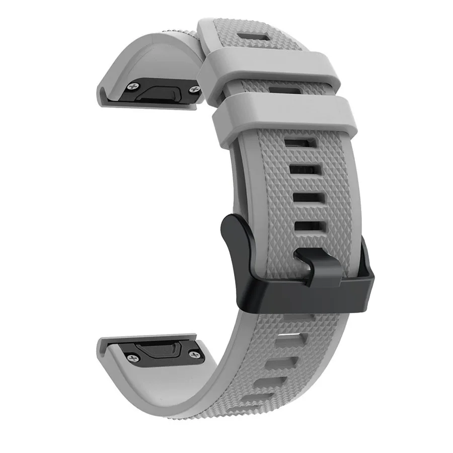 20 26 22 мм ремешок для часов Garmin Fenix 5 5X 5S Plus 3 3 HR Forerunner 935/945 Quick Release Easyfit мужские часы женские браслет - Цвет: Gary