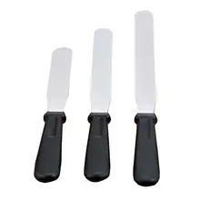 Комплект из 3 предметов, 1 комплект 6/8/10 дюймов лопатка для торта для украшения торта гладкая заполнения плоской ракельный нож угловой инструменты для украшения торта