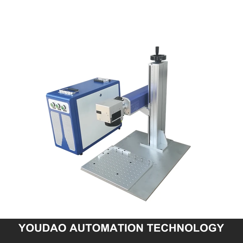 

Raycus 30W 20W 150x150mm fiber laser marking machine for metal materials phone case plastic all kinds of metal