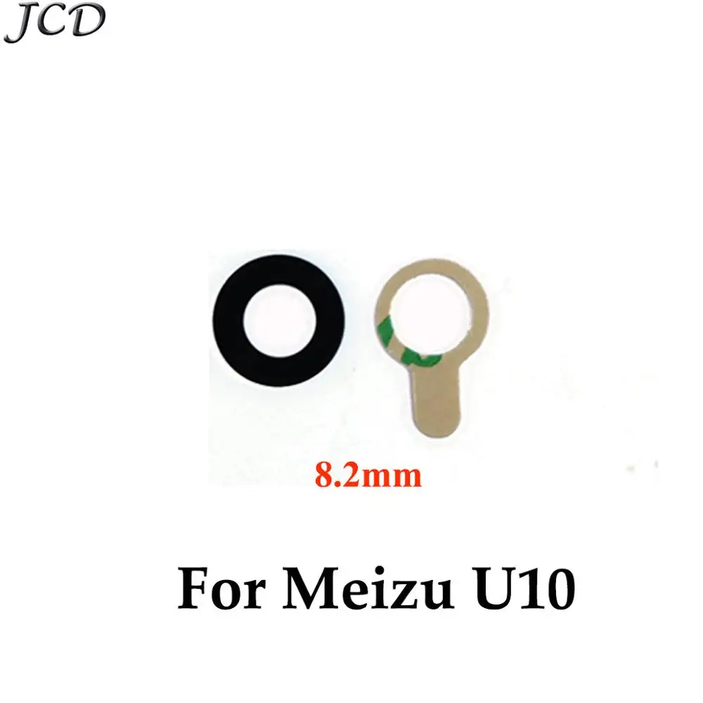 Стеклянный объектив задней камеры JCD 2 шт./лот для MEIZU U10 U20 запасные части