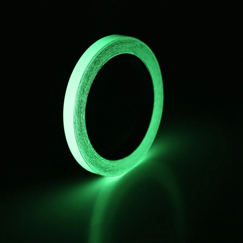 10M 10mm Luminous Tape Night Vision Glow In Dark Self adhesive Warning