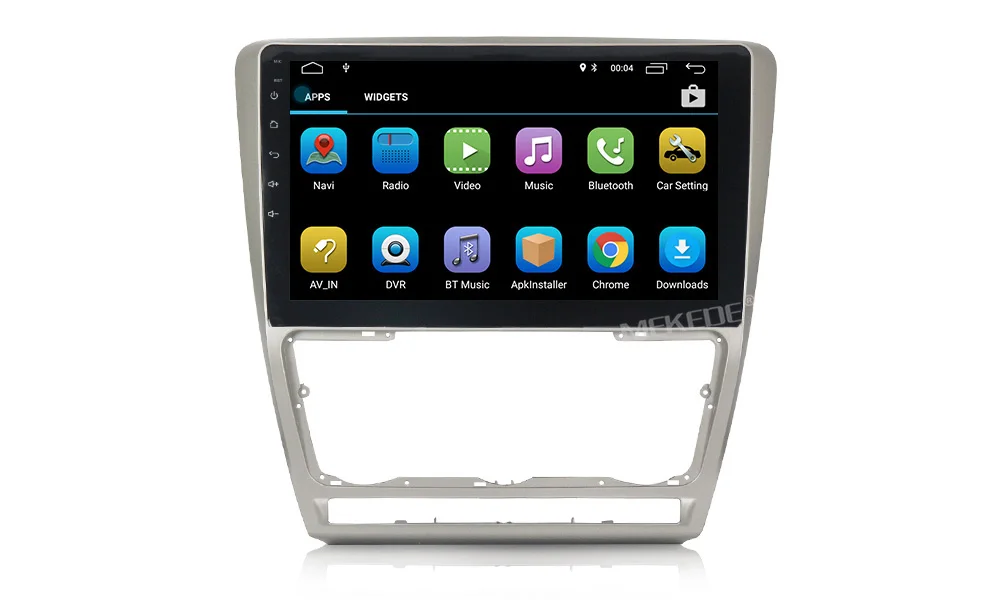 Best MEKEDE Android 8.1 Car DVD GPS Multimedia Player For SKODA Octavia 2 2011-2013 A5 Car dvd Navigation Radio Bideo Audio Player 12