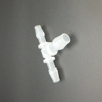 

5PCS 14mm Hose Barb x 20mm Hose Barb x 14mm Hose Barb Tee Plastic Pipe Fitting Aquarium Garden Micro Irrigation Water Connector