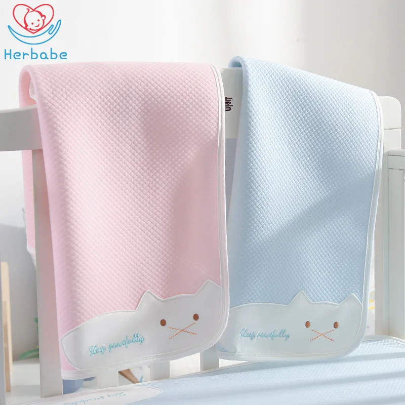 

Herbabe Baby Changing Pads 4 Layer Waterproof Diaper Changing Mat for Newborn Infant Nappy Mattress Baby Care Products Wholesale