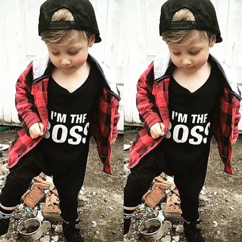 

Fashion Baby Boy Warm Boss Romper Jumpsuit Outfits Baby Boys One Piece Boys Warm Clothes