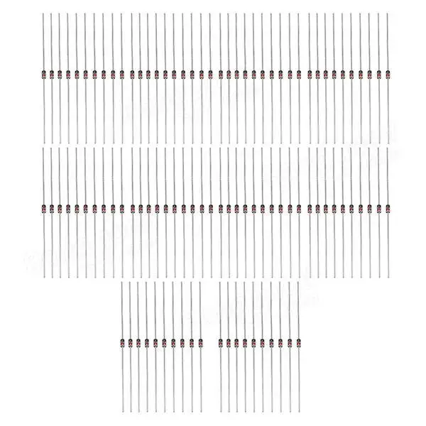100pcs 1N4148 Switching Diode Kit DIY Electronic Component Set Straight Pin DO-35