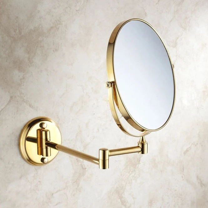 Зеркало косметическое круглое с 3 увеличениями 8 дюймов 1308 к|bath mirror|bathroom mirrormirror