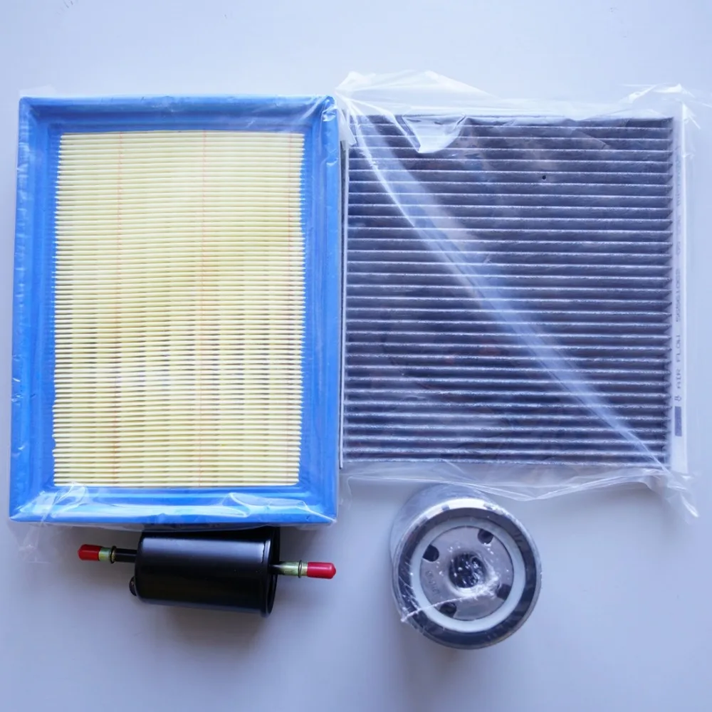 for MG 350 air filter / cabin filter / fuel / Oil filter four filters