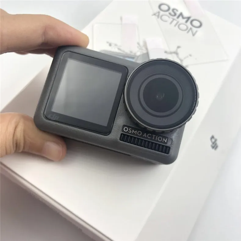 Защита экрана для DJI OSMO аксессуары для экшн-камеры, 9D полностью изогнутая пленка из закаленного стекла для переднего и заднего экрана и экрана объектива