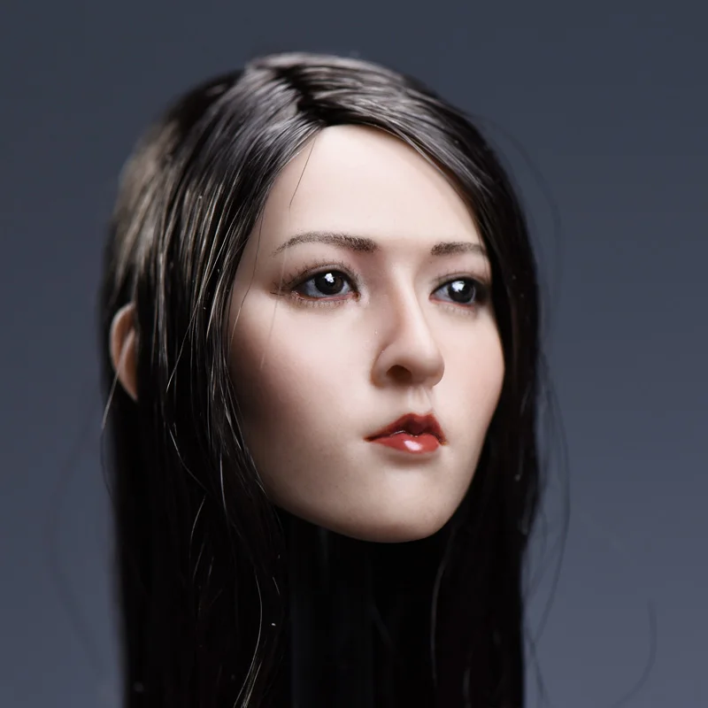 YMTOYS 1/6 азиатская красавица YUN голова лепить для 12 дюймов фигурку сделай сам Phicen