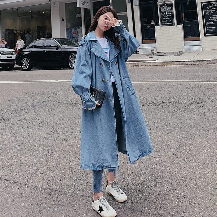 denim UNA trench coat♡トリートユアセルフ うなトレンチ | jarussi