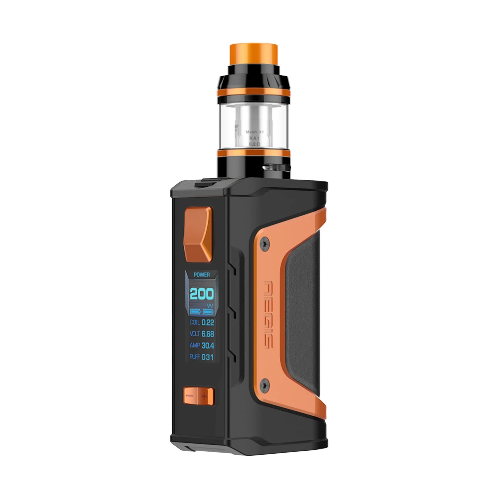Original GeekVape Aegis Legend 200W TC Kit with 4ml Aero Tank Mesh Version e cigs Vape Kit No Battery include vs Aegis Kit Original GeekVape Aegis Legend 200W TC Kit with 4ml Aero Tank Mesh Version e cigs Vape Kit No Battery include vs Aegis Kit