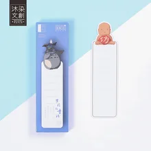 30 шт./упак. сказочная японская бумажная Закладка с картинками закладки с животными рекламный подарок канцелярские принадлежности двойное Примечание сообщение