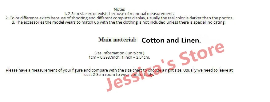 1Cotton and Linen._