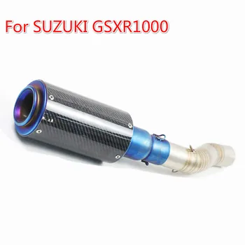 

For SUZUKI GSXR1000 2003 2004 2005 2006 Year Full System Motorcycle Muffler Exhaust Pipe With Moveable DB Killer Slip On AK208