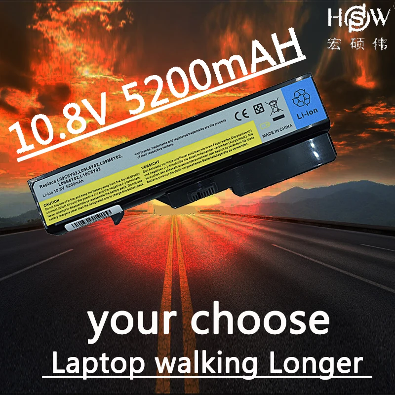 Аккумулятор для ноутбука HSW LENOVO G460 G465 G470 G475 G560 G565 G570 G575 G770 Z460 V370 V470 V570 L09M6Y02 L10M6F21