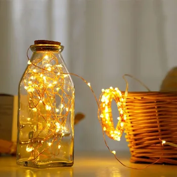 

USB LED String Lights 10M 100LED 33FT Warm White/Multi-color Copper Wire Decorative Lights LED Fairy Light for Holiday Wedding