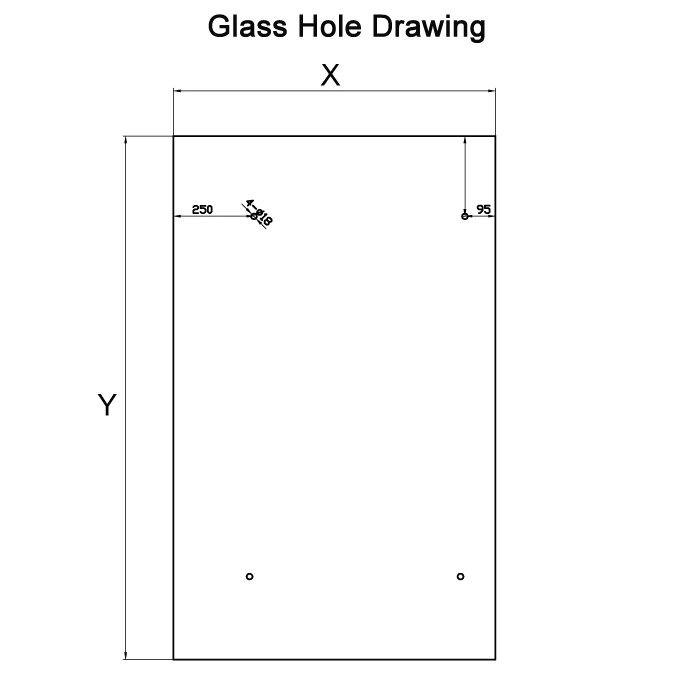 glass canopy hole drawing
