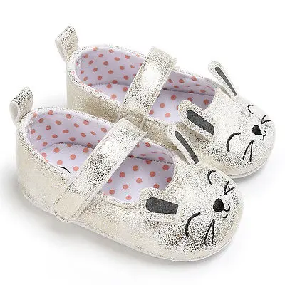 

Summer Autumn Baby Girl Cartoon Soft Sole Crib Shoes Cute Black Gold Silver Anti Slip Prewalker Sneaker Shoes Boy Accessories