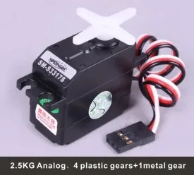 

Spring RC Analog Servo SM-S3317S 2.5kg /19g W/ Metal Gear
