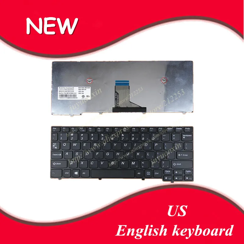 Новая английская клавиатура для lenovo K2450 черная рамка ноутбука США | Компьютеры и