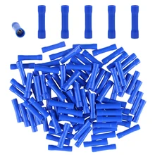 200 шт. 16-14 калибровочных стыковых электрических изолированных быстроразъемных обжимных клемм разъемы для автомобильной лодки