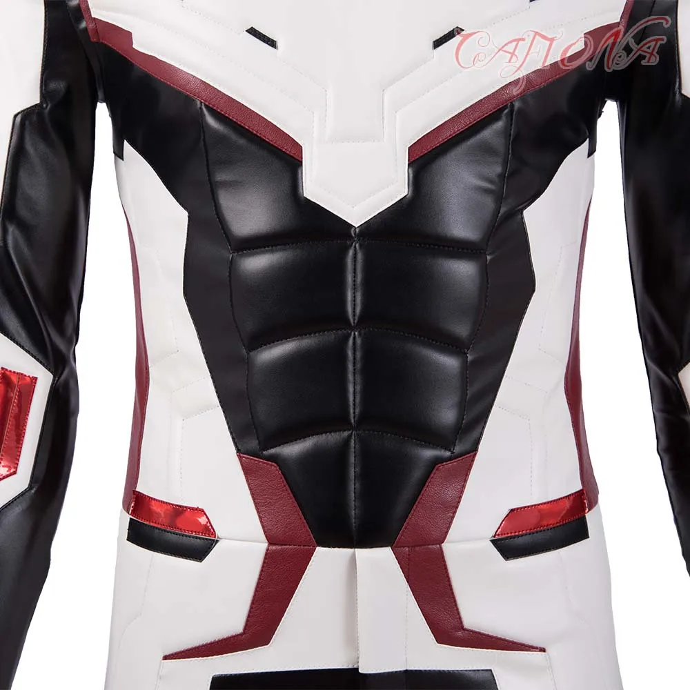 Avengers Endgame Quantum Realm Cosplay Costume Cool Fighting Outfits Leather Jumpsuits Superhero Sets