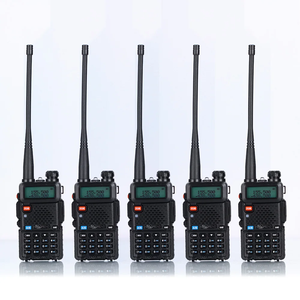 BaoFeng UV-5R рация двухсторонняя радио обновленная версия baofeng uv5r 128CH 5 Вт VHF UHF 136-174 МГц и 400-520 МГц