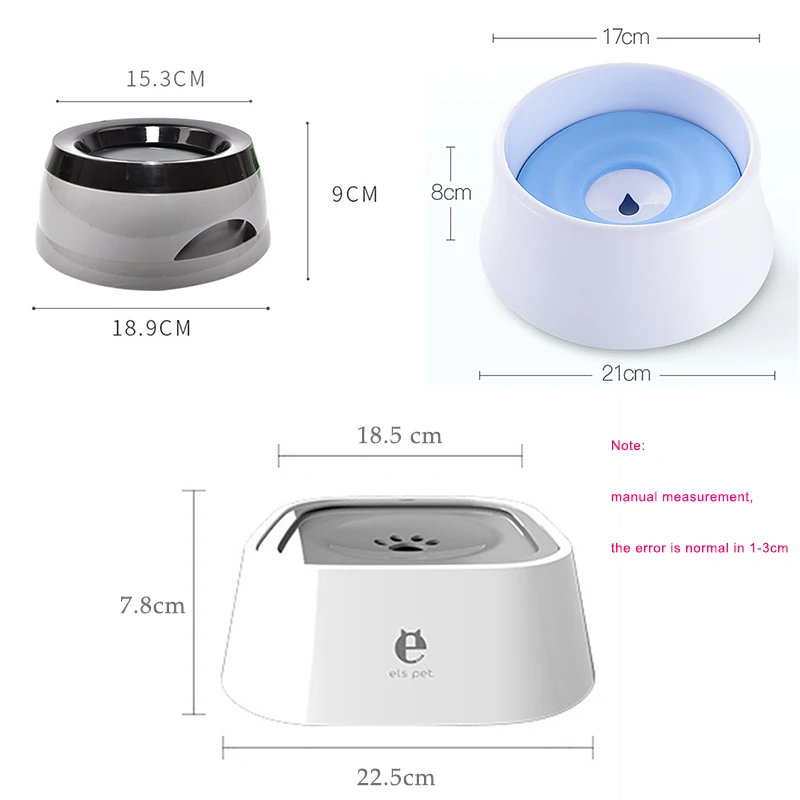 Миска для воды для собак, портативная миска для собак, плавающая, не смачивающая рот, высокое качество, миска для кошек, не разливается, питатель питьевой воды