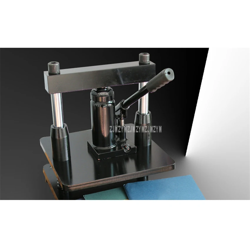 

Hydraulic Pressure Hand Operate Desktop Small Manual Die Cutting Machine Leather Indentation Mold Punching Press Cutting Machine