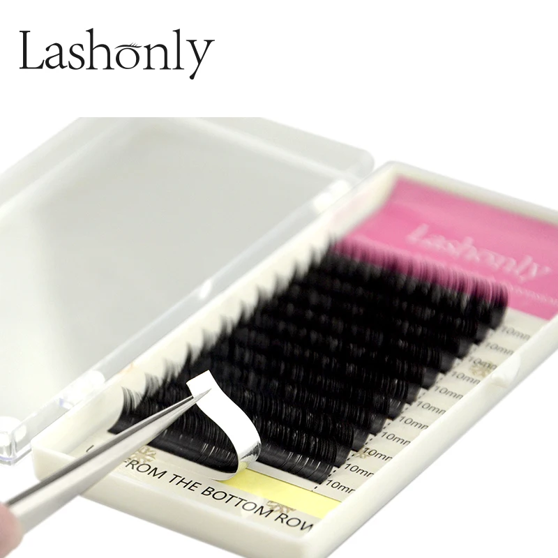 Lashonly 8~ 15 мм Смешанные натуральные Индивидуальные ресницы для наращивания мягкие поддельные ложные ресницы qeelasee качество Макияж инструмент Cilios