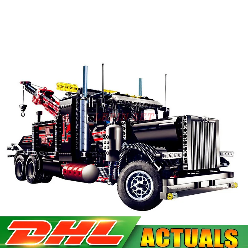 

Lepin 20020 Technic Mechanical Ultimate The American Style Heavy Container Trucks Set Building Blcoks Bricks Toy LegoINGLY 8285