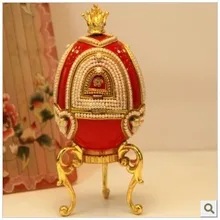 The red horse really special offer eggshell rotary recreation egg Music Box Christmas heart boyfriend girlfriend