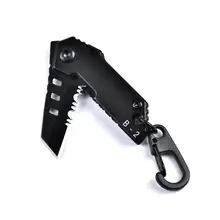 Многофункциональный инструмент EDC Многофункциональный инструмент со вставными ножами туристическое снаряжение тактическое складное черное лезвие охотничий нож многофункциональный инструмент для выживания