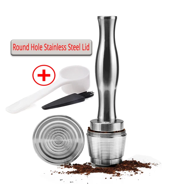 Best Price Nespresso Stainless Steel Refillable Nespresso Capsules Capsula Coffe Koffie Tamper Stand Accessories Coffee Reusable Filters Best Price Nespresso Stainless Steel Refillable Nespresso Capsules Capsula Coffe Koffie Tamper Stand Accessories Coffee Reusable Filters