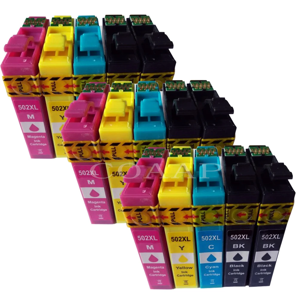 

Compatible T502BK T502C T502M T502Y ink cartridge for EPSON XP-5100 XP-5105 WF-2865 WF-2860 inkjet Printers