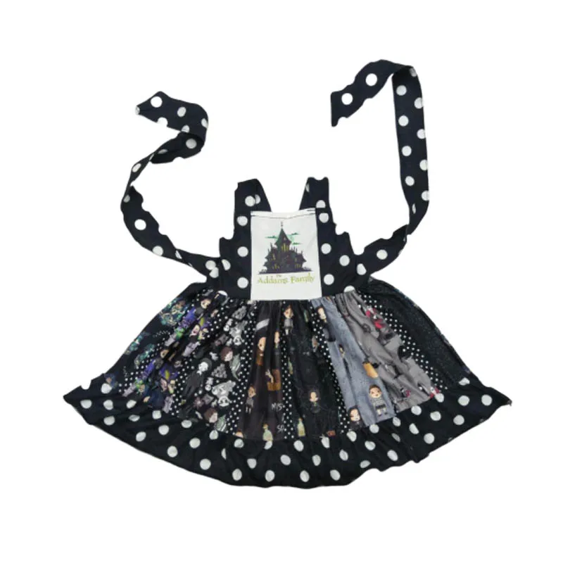

New fashion baby girl boutique clothing best selling style twirl dress for girls