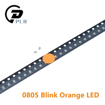 

3000pcs Blinking LED Diode SMD Orange Amber LED Flashing LED SMD Diodo 0805 SMD Blink LEDs Flash Blinklicht