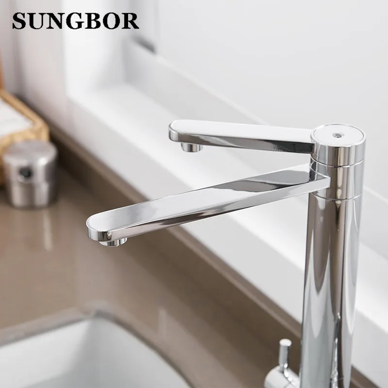 Black Kitchen Faucets 360 Degree Rotation 3 Way Water Filter Tap Water Faucets Solid Brass Kitchen Sink Tap Water Mixer CF-0181L Black Kitchen Faucets 360 Degree Rotation 3 Way Water Filter Tap Water Faucets Solid Brass Kitchen Sink Tap Water Mixer CF-0181L