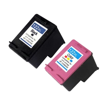 

10pks refillable inkjet cartridge Compatible for hp 122 CH563HE CH564HE for hp122XL Deskjet 1510 1050A 2050A 3050A e-All-in-One