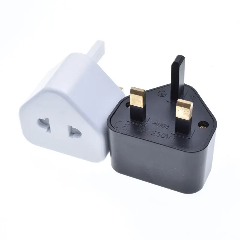 

EU/US to UK conversion plug with safety door household shaver power plug adapter travel multi electric plug with fused 5A