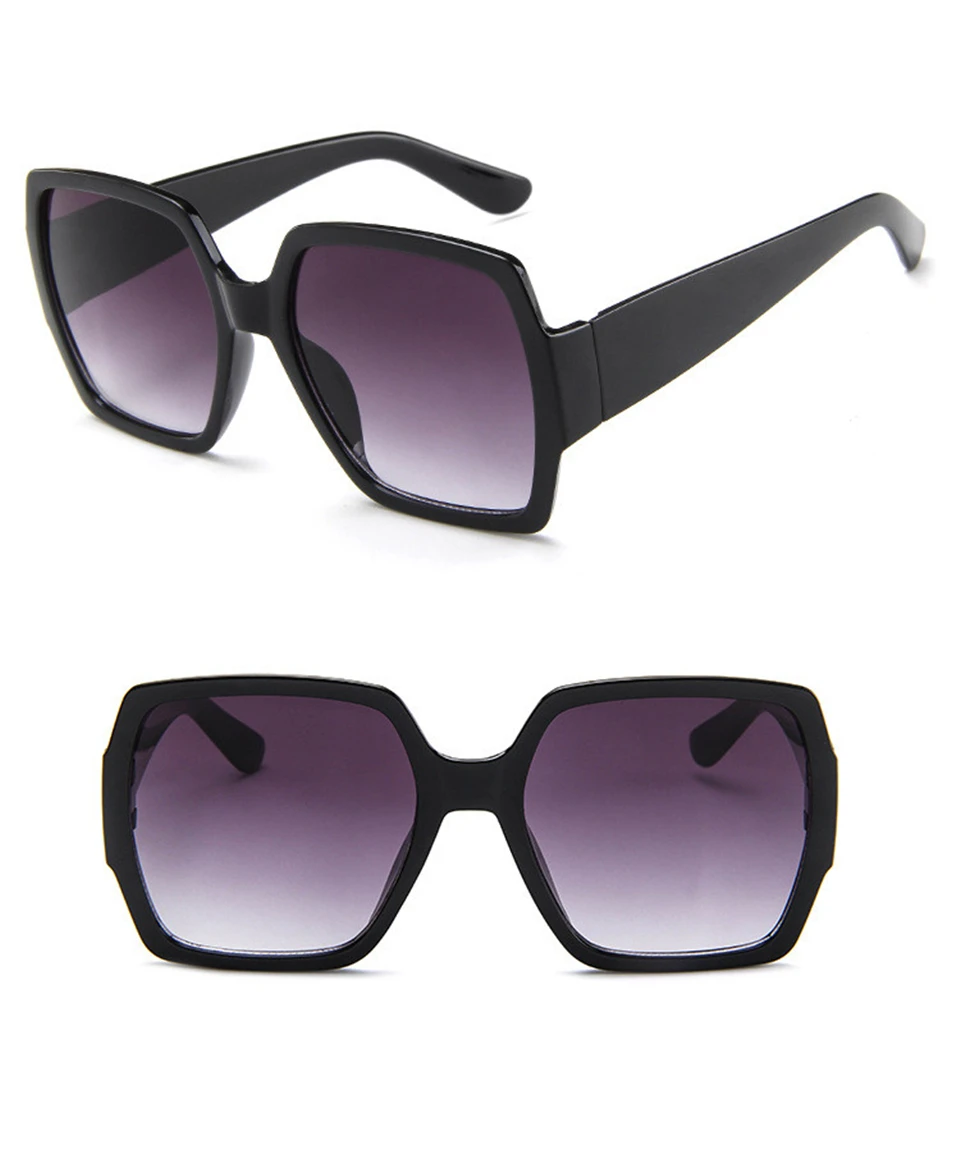 Square Luxury Sun Glasses Brand Designer Ladies Oversized Sunglasses Women Big Frame Mirror Sun Glasses For Female UV400  (11)