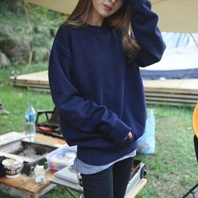 navy hoodie outfit