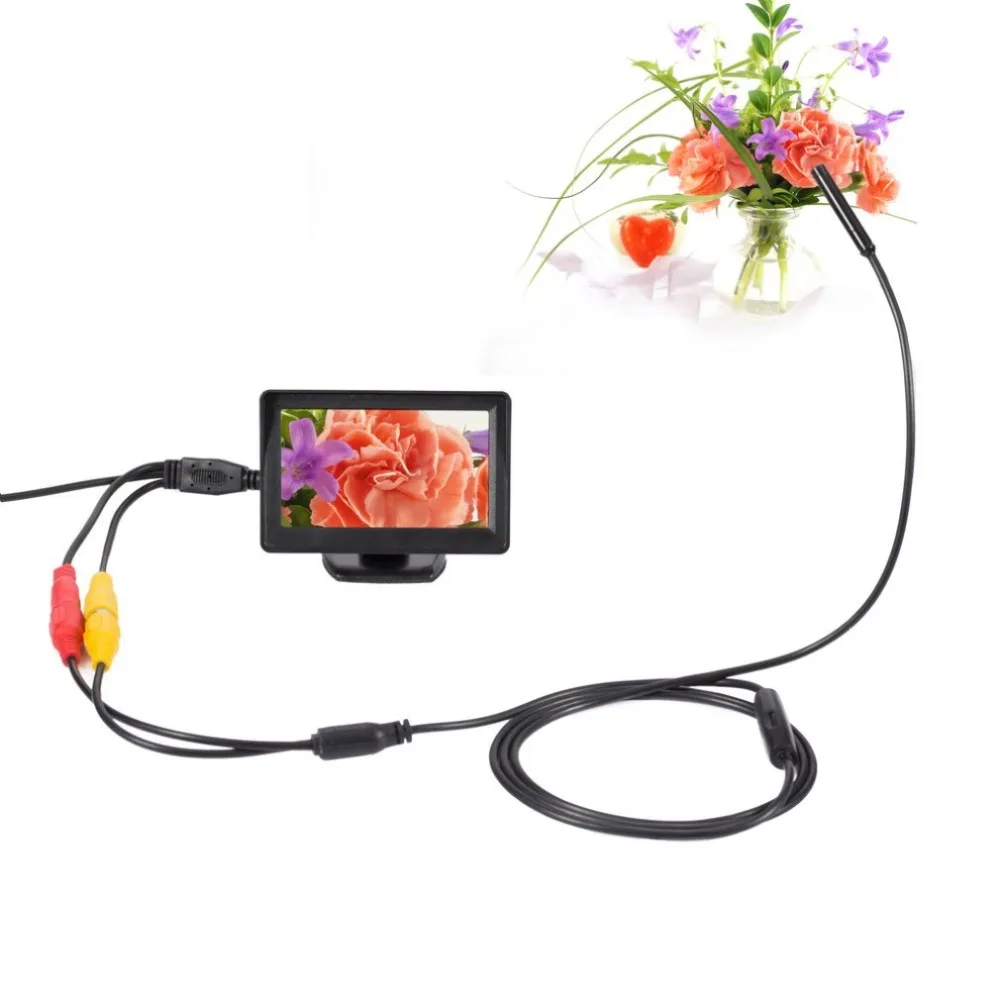 

5.5mm Mini AV Waterproof Endoscope Inspection 1m/15m Length Cable And 4.3inch For Android PC