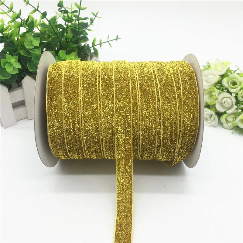 5 ярдов 5/"(15 мм) бархатная лента для украшения свадебной вечеринки лента ручной работы подарочная упаковка бантик для волос DIY Рождественская лента# R15
