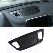Lega di alluminio Centro Console di Controllo Cruscotto Altoparlante Copertura Trim Per BMW X1 F48 2015 2016 20i 25i 25le Car-styling