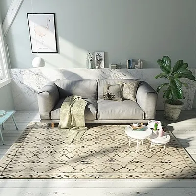 

New Modern Geometric Soft Carpets For Living Room Bedroom Rugs Home Carpet Floor Door Mat Kid Room Tea Table Area Rug Mats