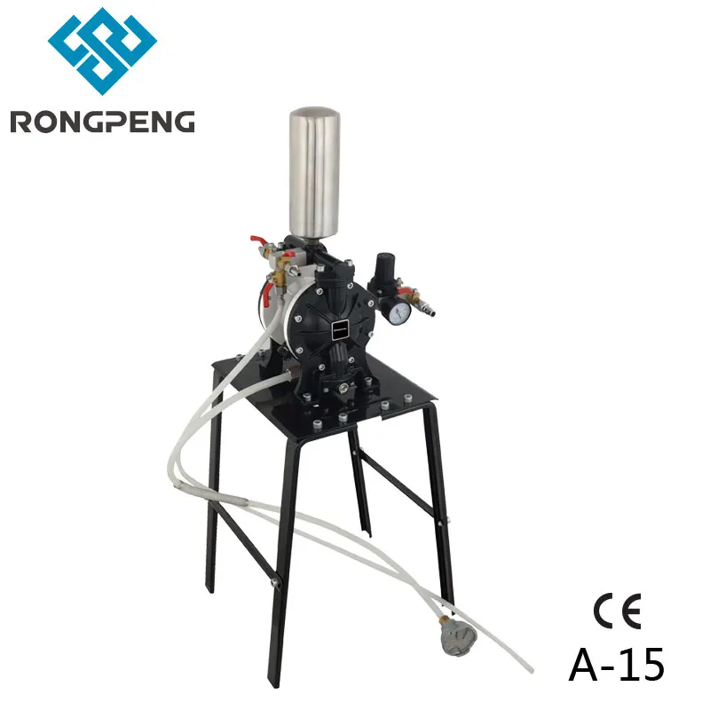 

Rongpeng Air-Powered Diaphragm Pump Transporting Paints Chemical Biotechnology Ceramics Medical Food Pheumatic Transfer Machine